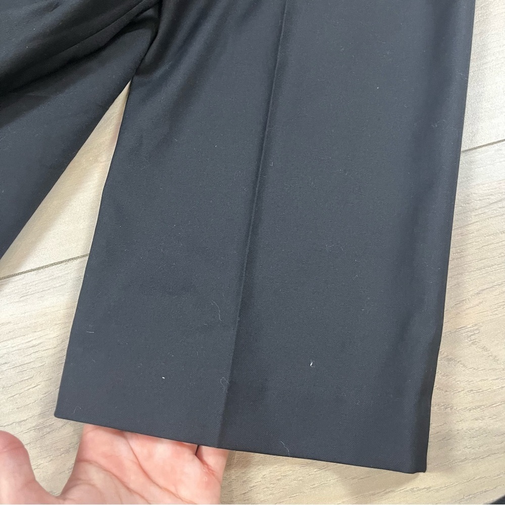 Van Heusen Men's Cool Flex Slim Fit Black Dress Pants - Picture 6 of 14
